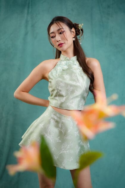 Yuan Top in Green