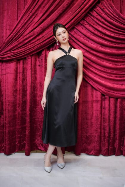 Starry Starry Dress in Black