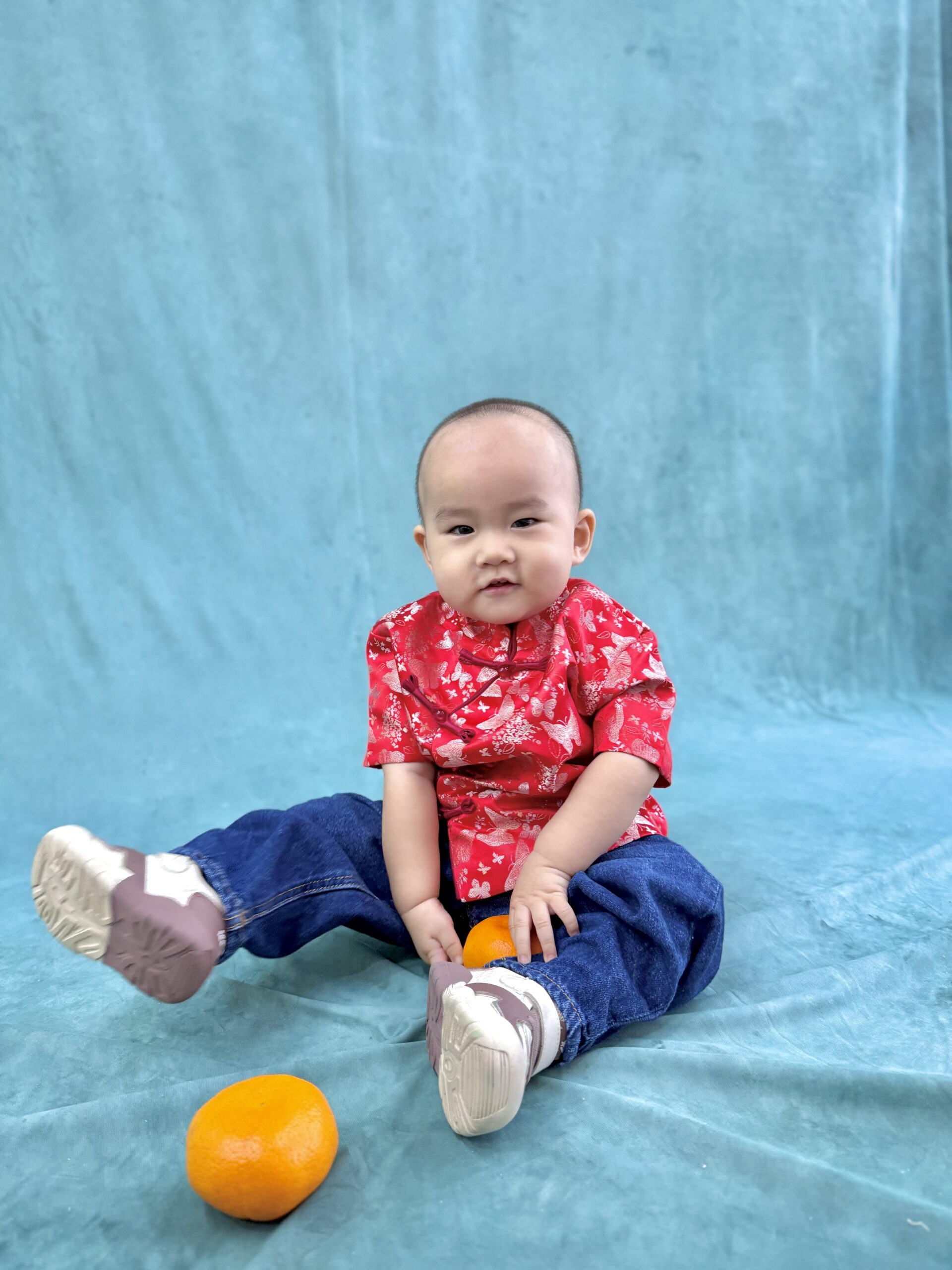 Eden Boy Top in Red - Image 2