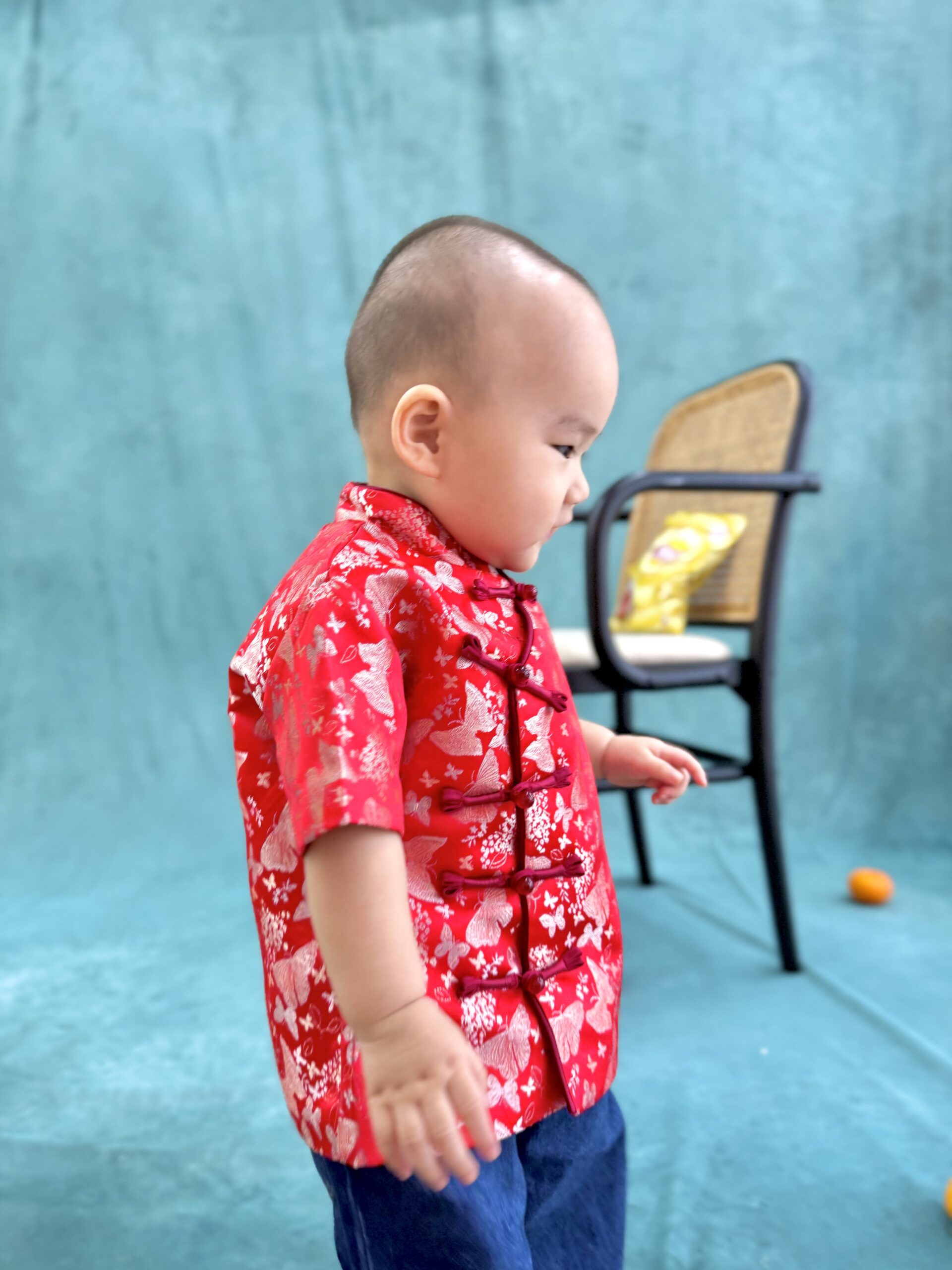 Eden Boy Top in Red - Image 6