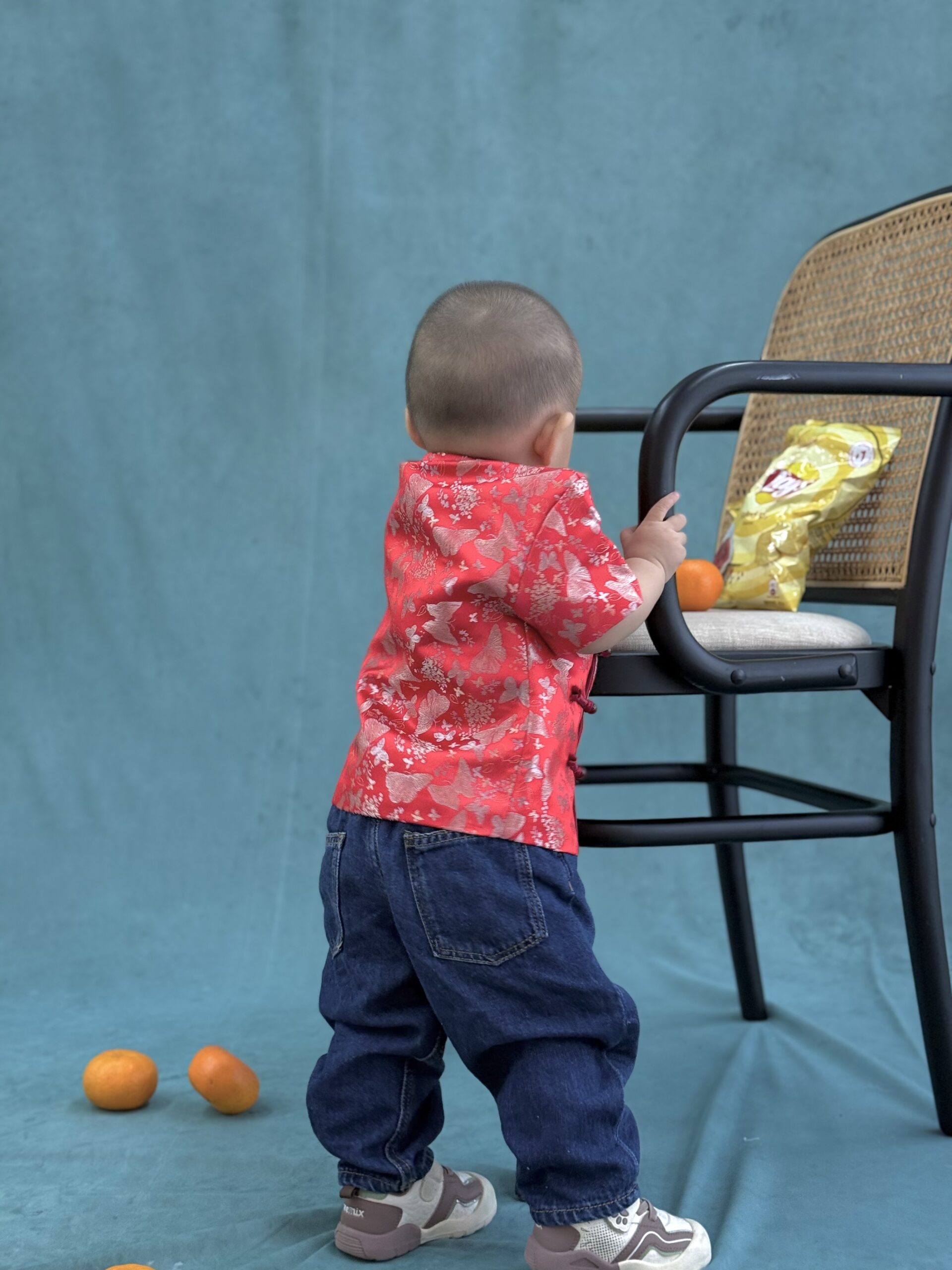 Eden Boy Top in Red - Image 7