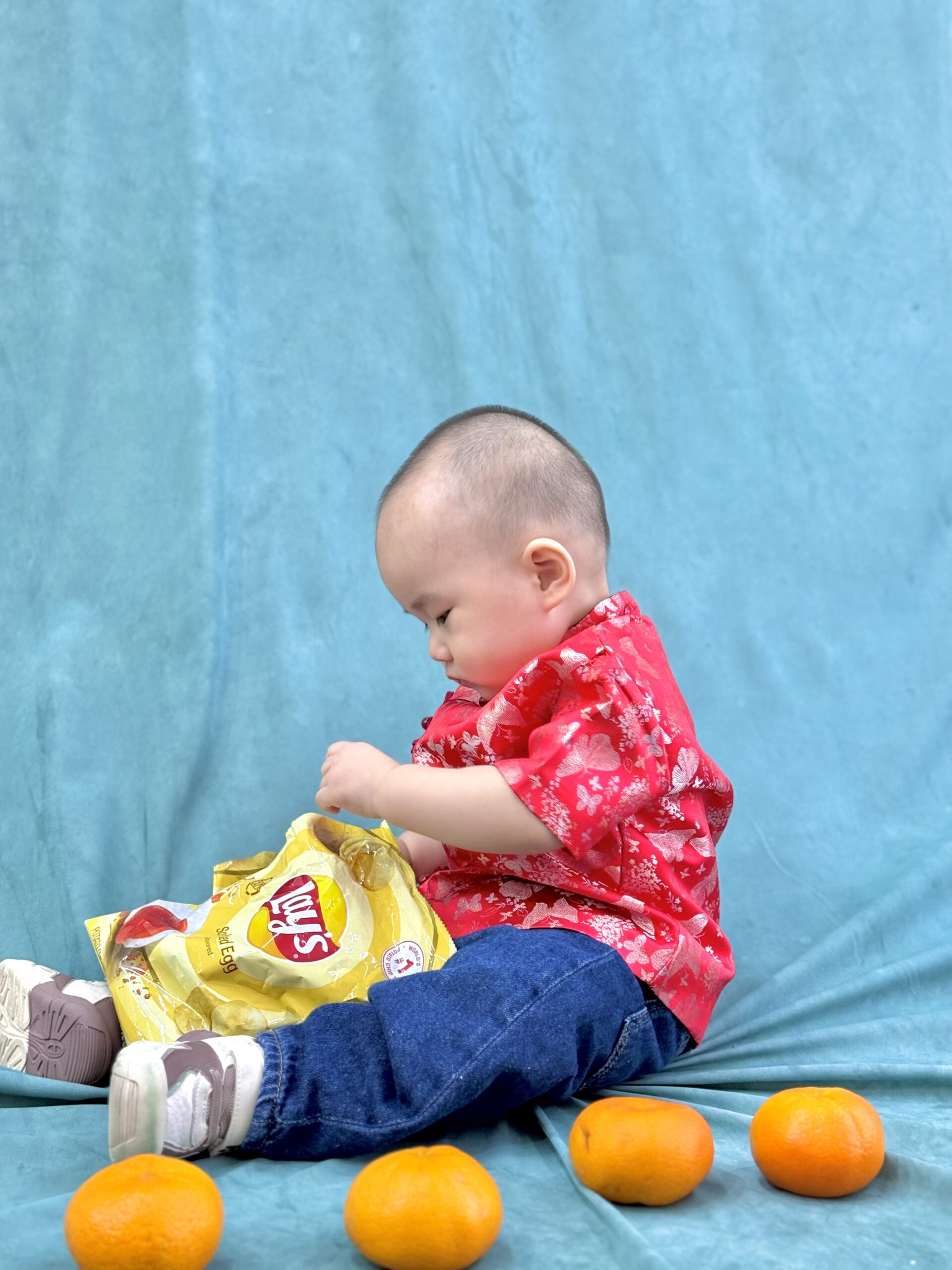 Eden Boy Top in Red - Image 9