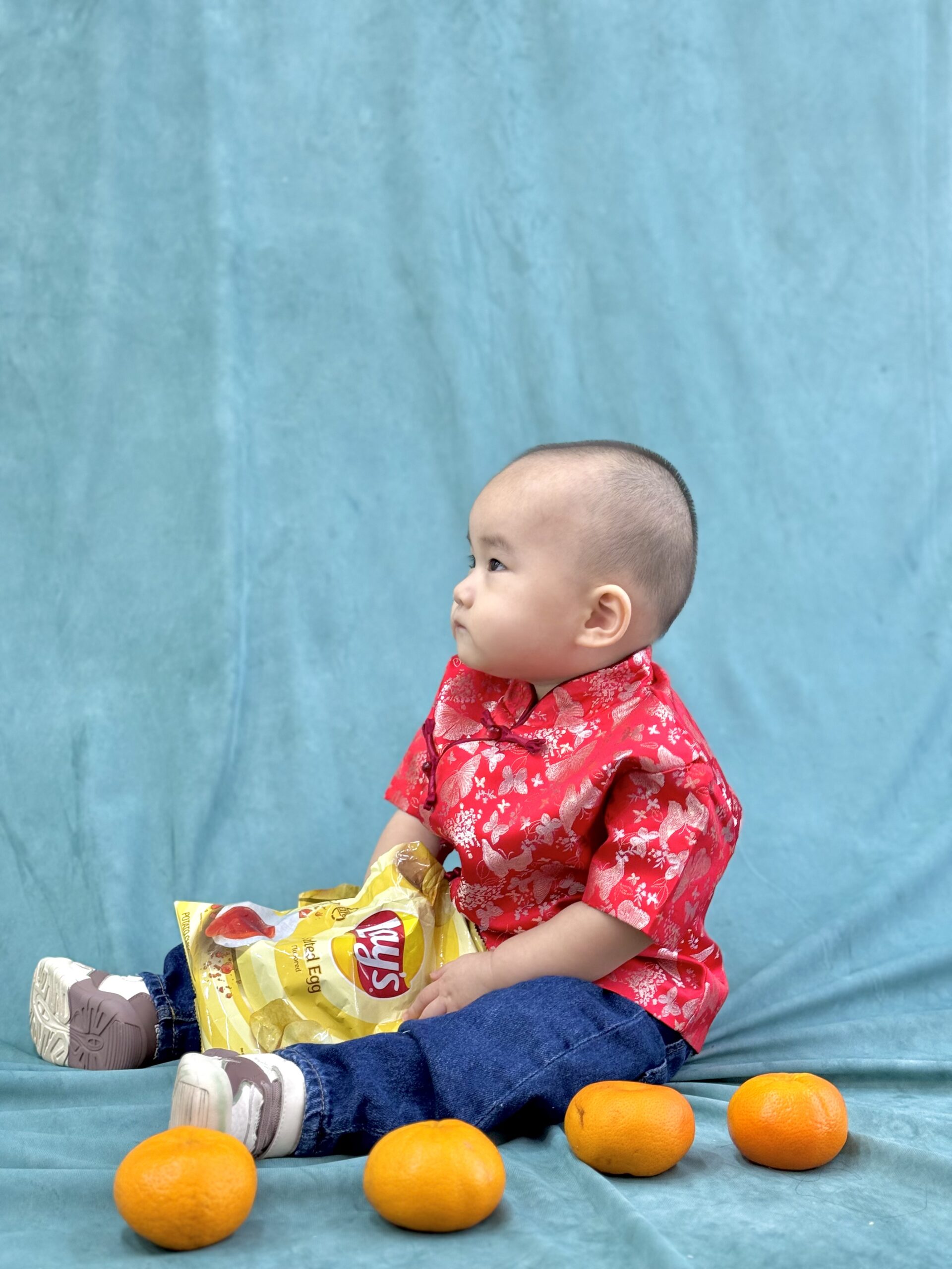 Eden Boy Top in Red - Image 10