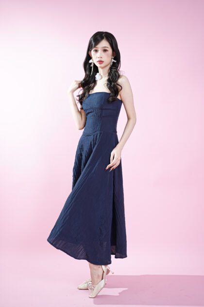 Alternative view of Blush Long Dress in Navy