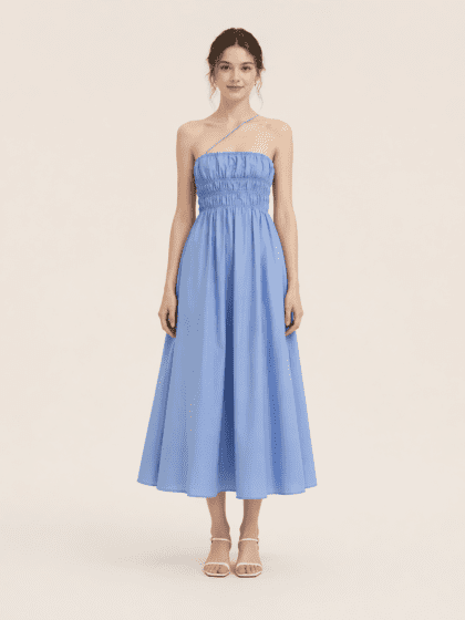 Vicky Maxi Dress In Blue