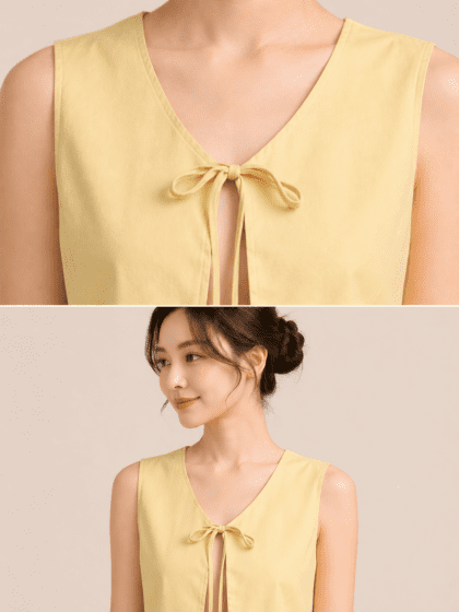 Mirage Top in Yellow