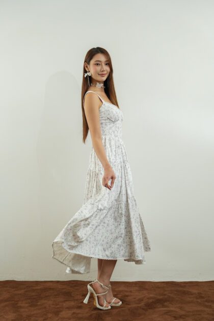 Alternative view of Sun-Kissed Long Dress in Purple Print