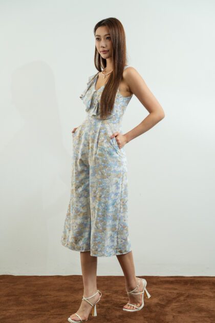 Alternative view of Sun-Kissed Playsuit in Dark Purple