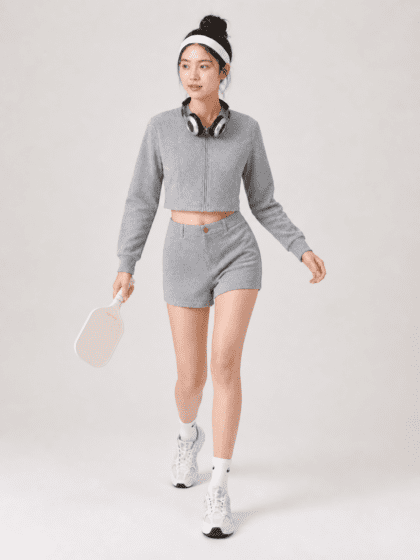 Pickle Short in Grey