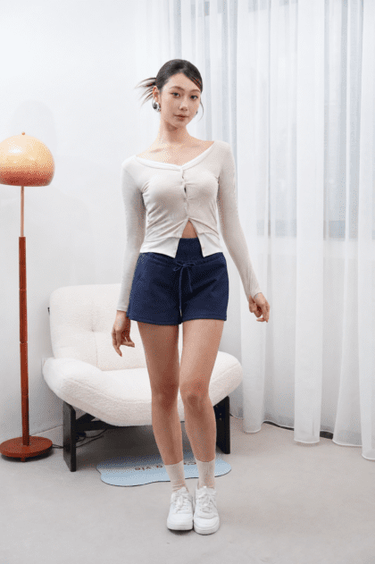 Comfort Short in Navy Blue