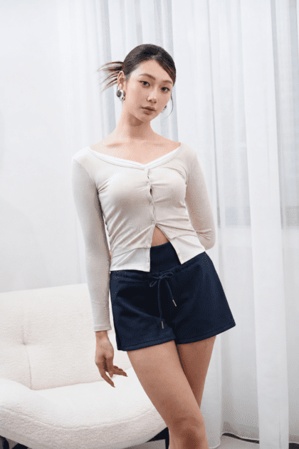 Alternative view of Comfort Short in Navy Blue