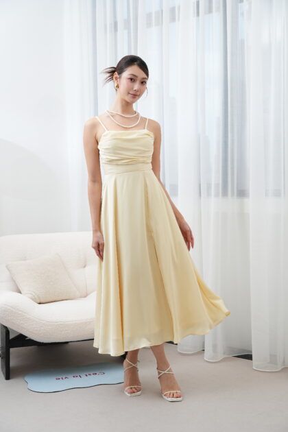 Denise Dress in Butter