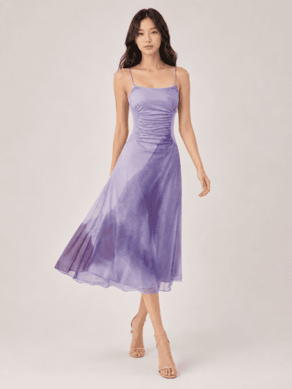 Alternative view of FTF Long Dress in Purple