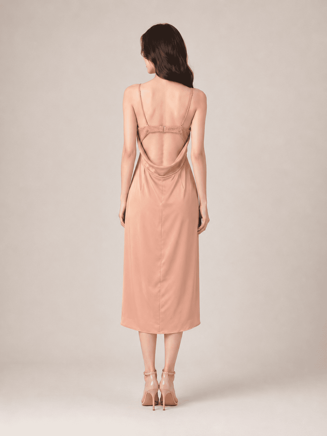 Dawn Long Dress in Pink - Image 3
