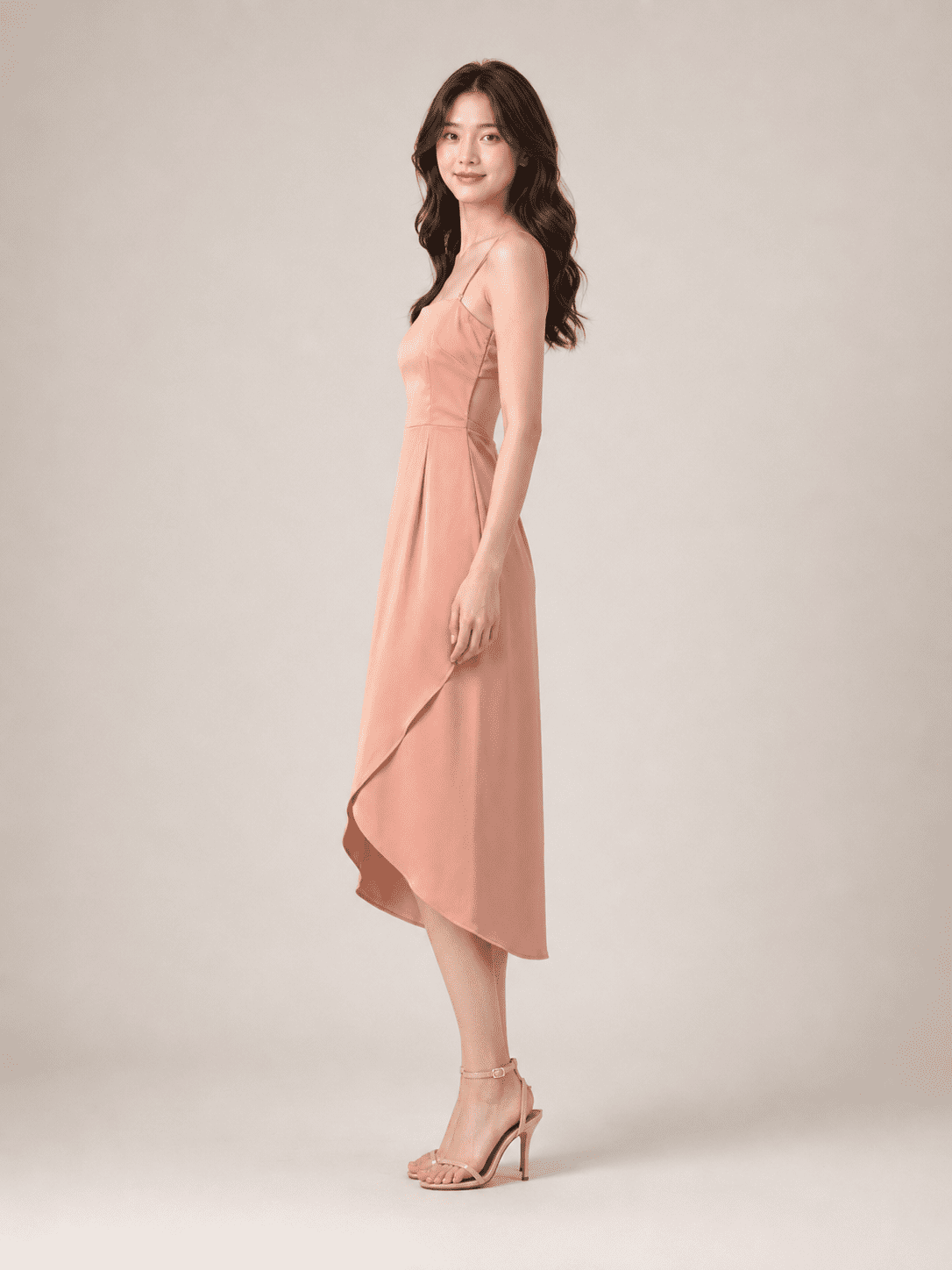 Dawn Long Dress in Pink - Image 2
