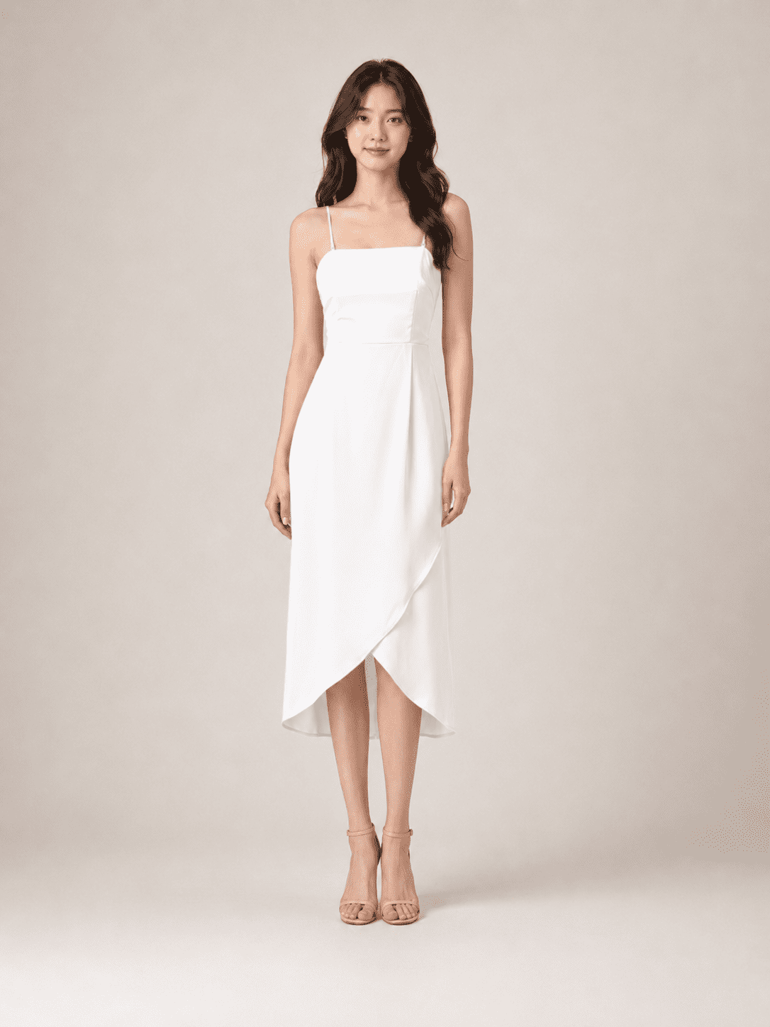 Dawn Long Dress in White