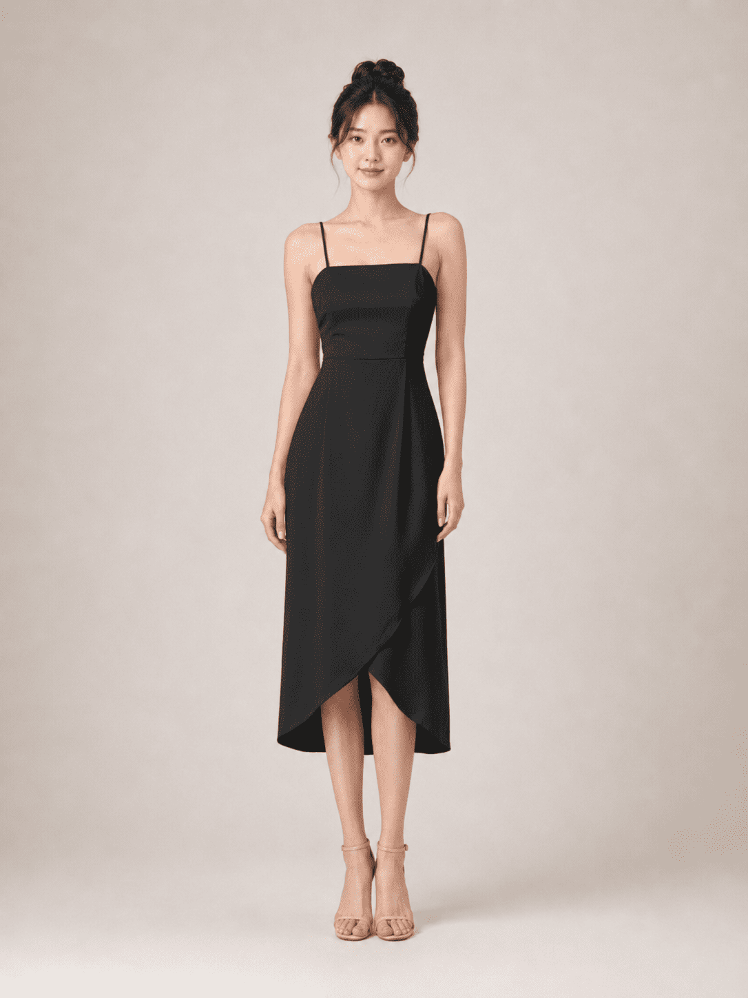 Dawn Long Dress in Black