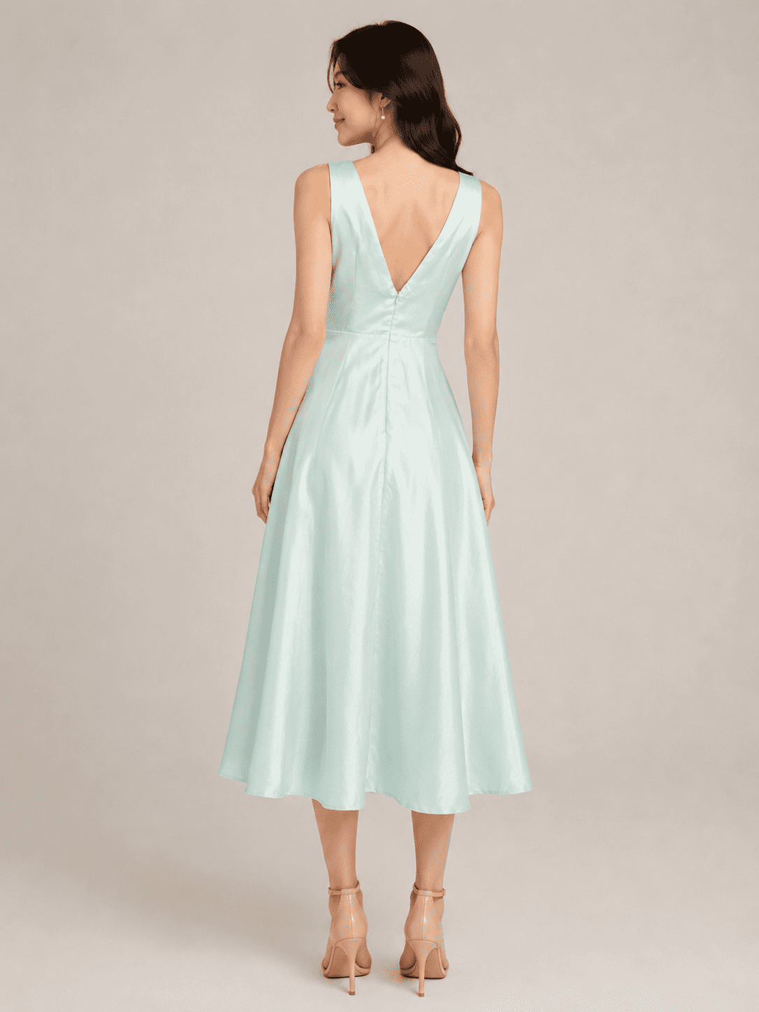Clara Maxi Dress in Mint - Image 2