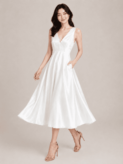 Clara Maxi Dress in White
