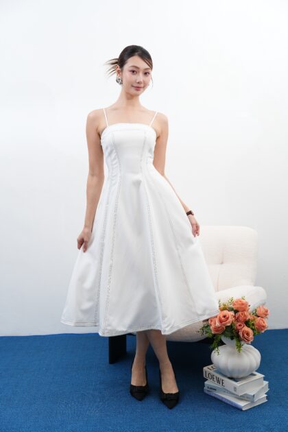 Kyley Dress in White