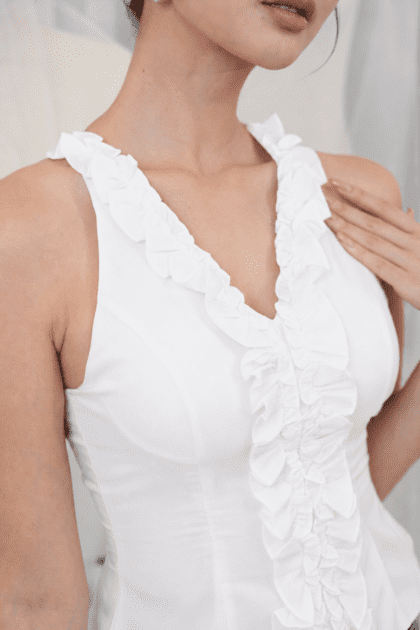 Alternative view of X Top in White