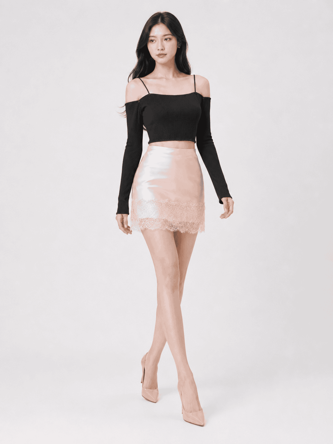 Nixx Skirt in Pink