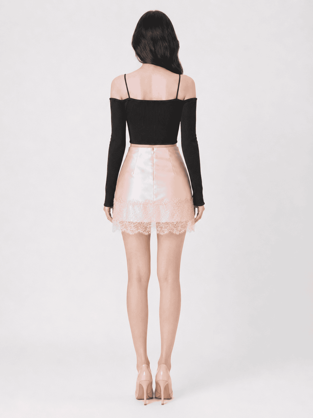 Nixx Skirt in Pink - Image 4