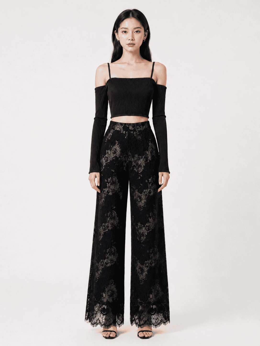 Nixx Crop Top in Black
