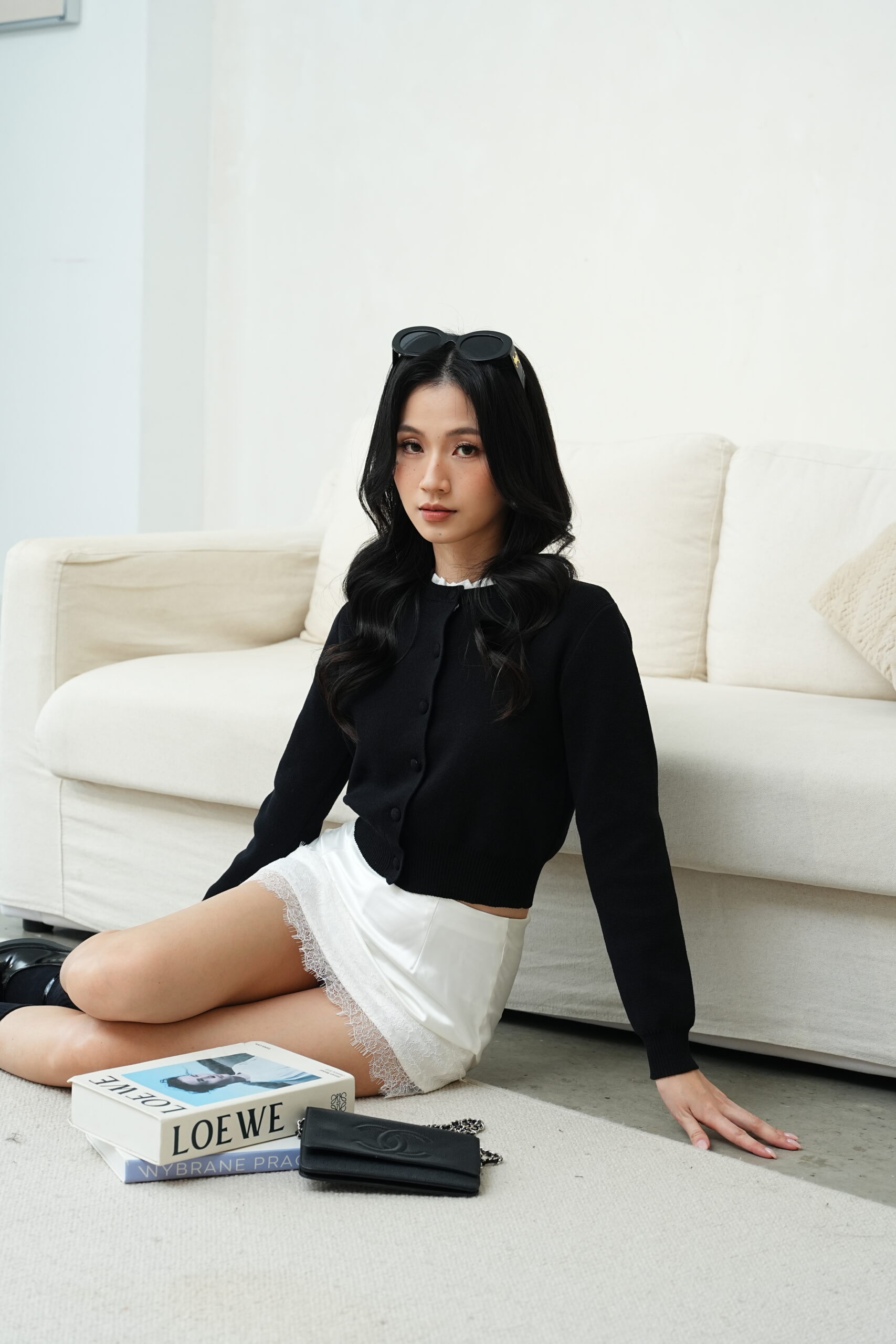Coco Cardigan in Black - Image 5