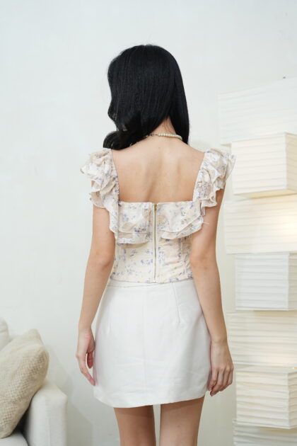 Waterlily Corset in Cream - Image 5