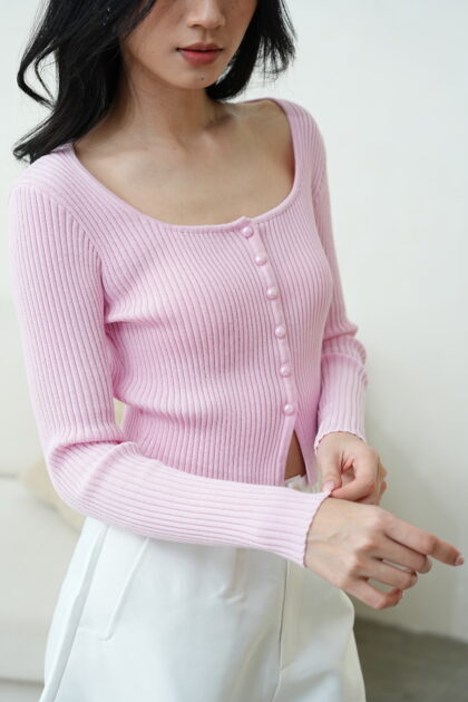 Coco Blouse in Pink - Image 3