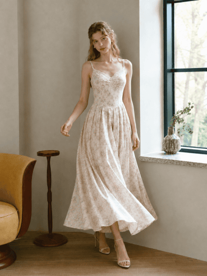 Alternative view of Athena Maxi Dress in Pink Print
