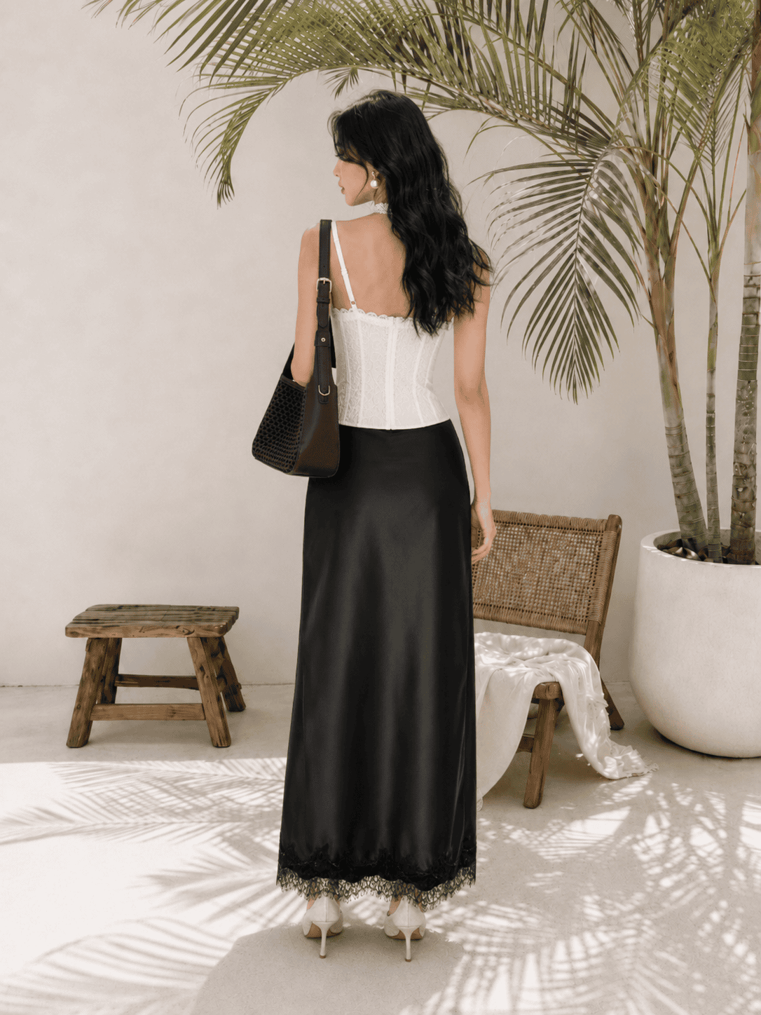 Cha Cha Corset in White - Image 5