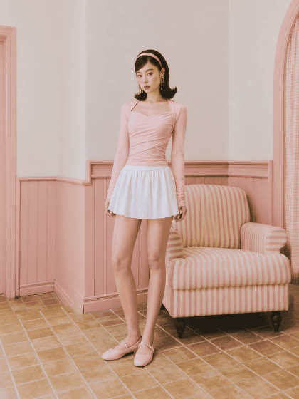 Muse Blouse in Pink