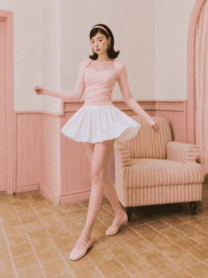 Alternative view of Muse Blouse in Pink