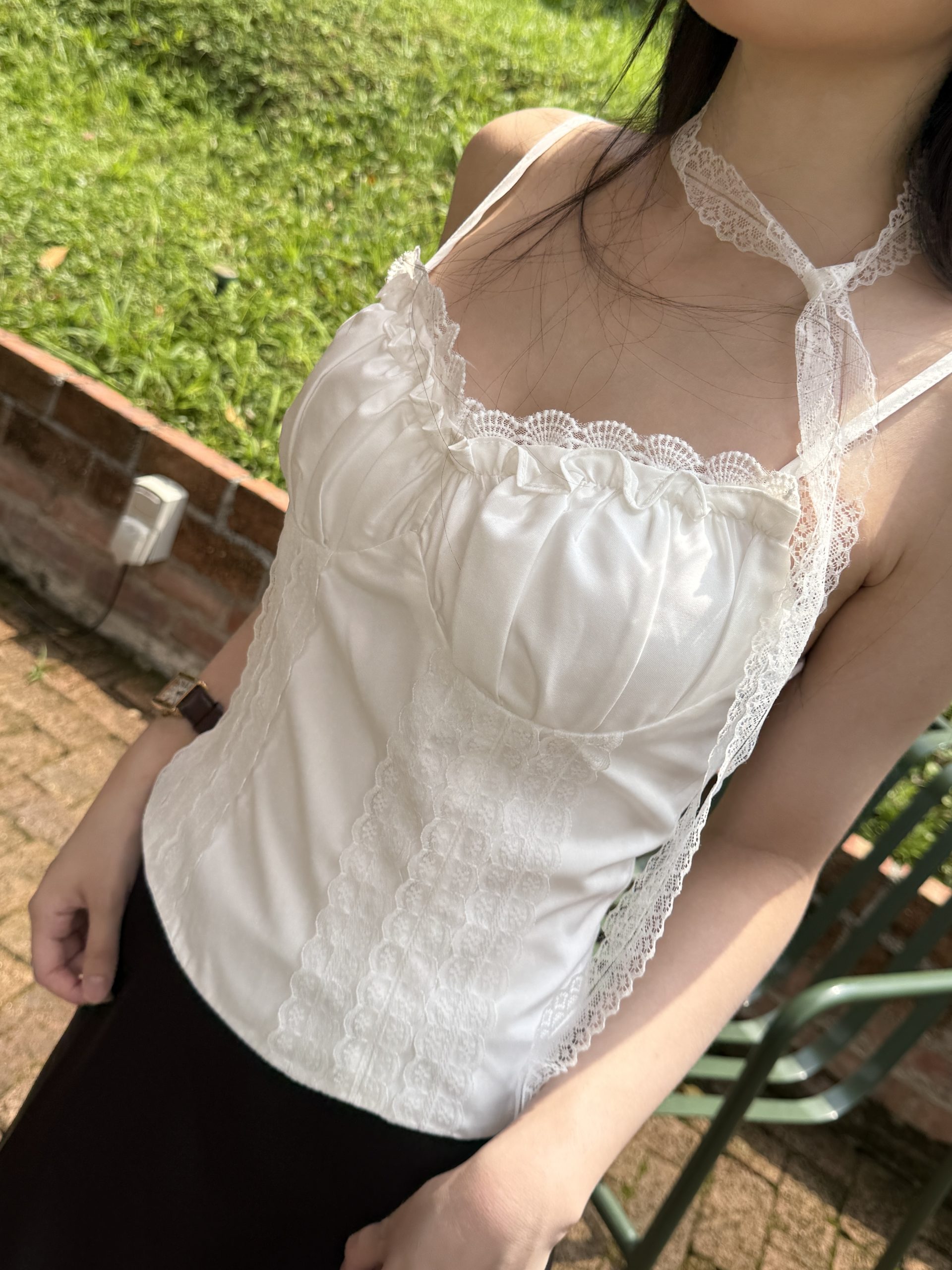 Cha Cha Corset in White - Image 2