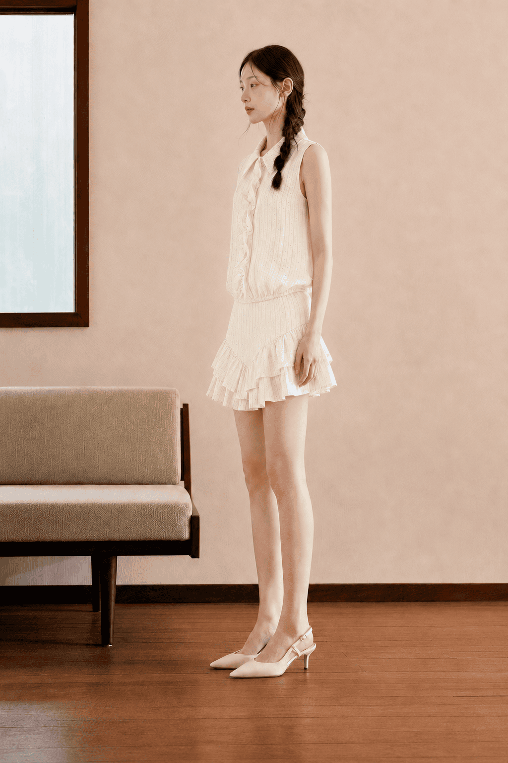 Vava Skort in Yellow - Image 2