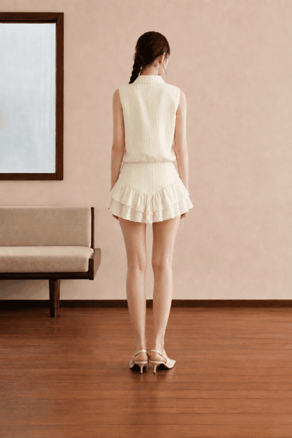 Vava Skort in Yellow - Image 3