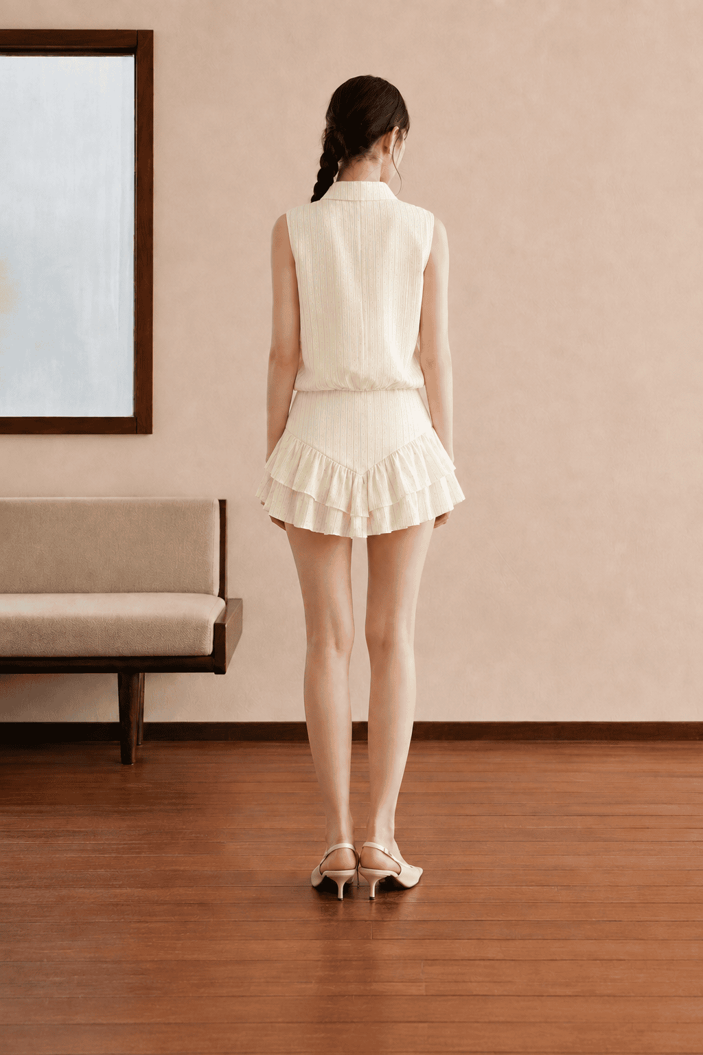 Vava Skort in Yellow - Image 3