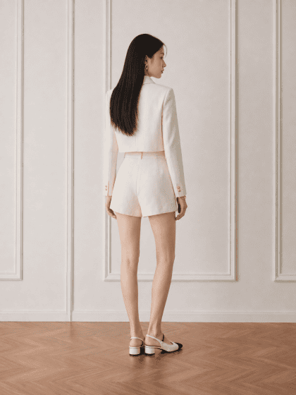 Cha Cha Blazer in Cream - Image 5