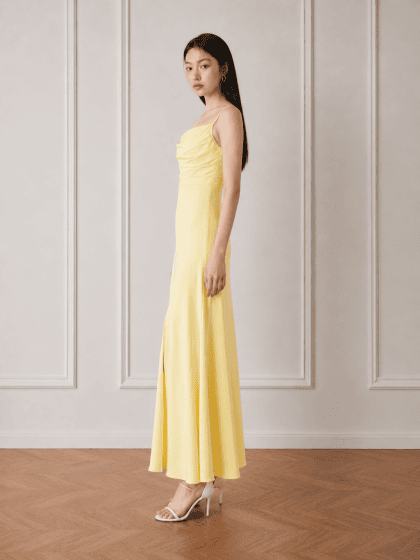Denise Dress in Yellow - Image 4