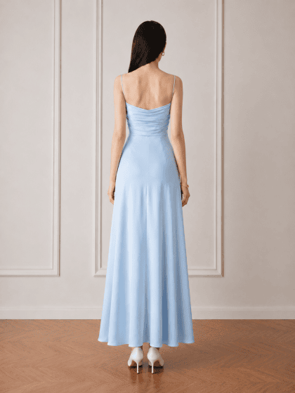 Denise Dress in Blue - Image 4