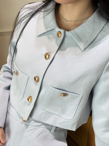 Cha Cha Blazer in Blue - Image 3