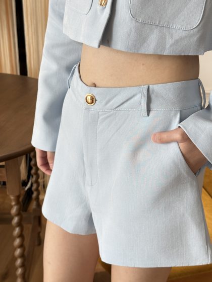 Alternative view of Cha Cha Short in Blue