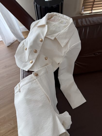 Cha Cha Short in Cream - Image 3