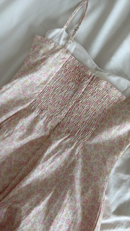 Vivi Maxi Dress in Flower Print - Image 4
