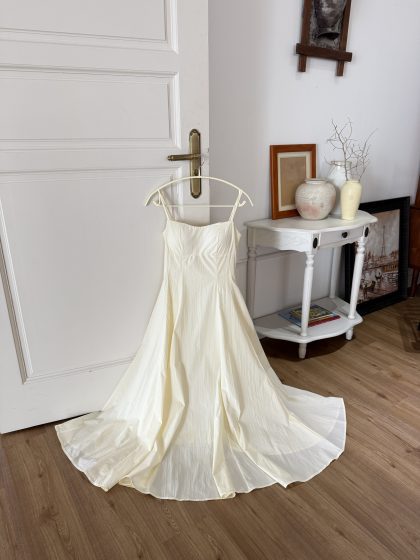Vivi Maxi Dress in Yellow - Image 6