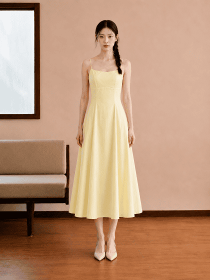 Alternative view of Vivi Maxi Dress in Yellow