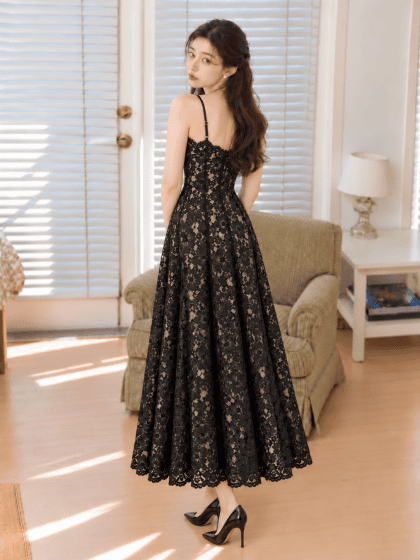Violetta Maxi Dress in Black (Backorder) - Image 3