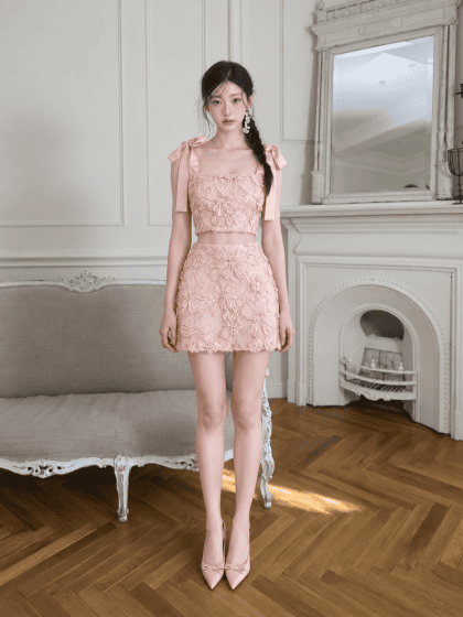 Gem Skort in Pink - Image 4